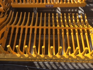 S Houle B series Rock Bucket with Euro Hitch Attachments