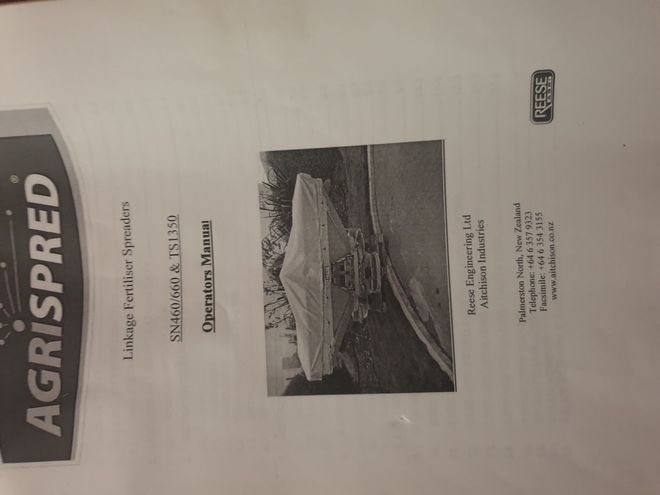 Aitchison Agrispred Fertiliser Spreader