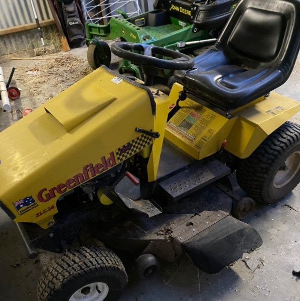 Greenfields 34’ Fastcut Rideon Mower
