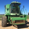 1997 John Deere CTS Header with JD930 Front with Trailer