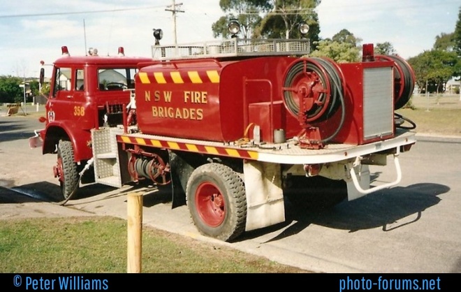 Ex Nsw fire brigade water tanker Tank