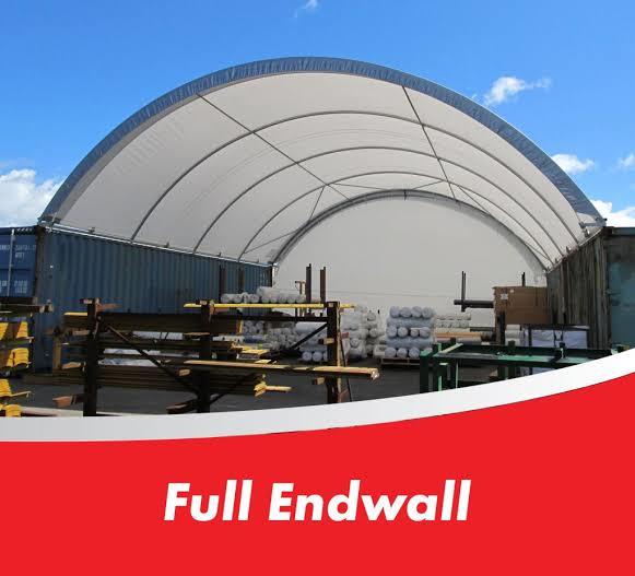 C2020 / C2040 New unused PVC Dome Container Shelter for use with 20 and 40 ft containers
