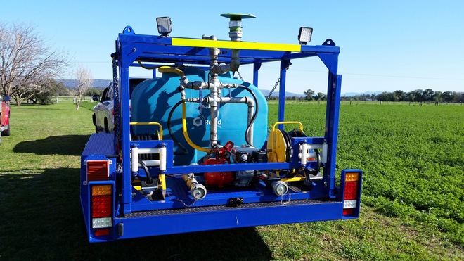 Water trailer/ fire trailer 