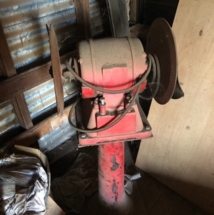 shearing gear grinder and pedastal