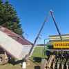 Drill fill auger and Bin