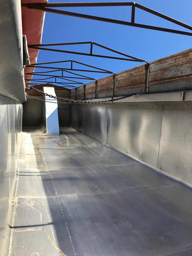 34x7'' Muscat Aluminium tri-axle tipper