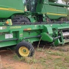 2003 John Deere 9650 STS Header with 36ft Front & trailer