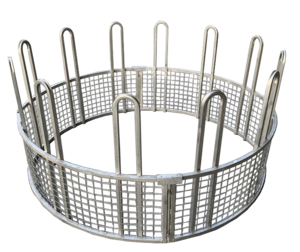New 2m Mesh Round Bale Feeder Large