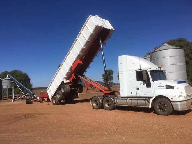36' Steel Body Tipper For Sale
