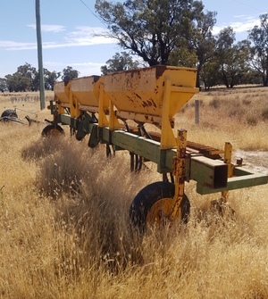 Raised Bed Seed Drill or Planter