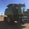 Under Auction - 2009 John Deere 9870 STS Header with 2010 MacDon D60 45ft Front - 2% Buyers Premium On All Lots 