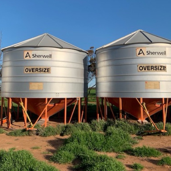 2 x 2010 Sherwell Ahrens 37t Jumbo Field Bins For Sale