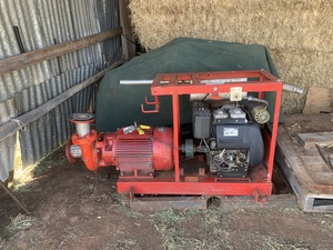 Regent Pump with 11kw 3ph & Diesel Motor
