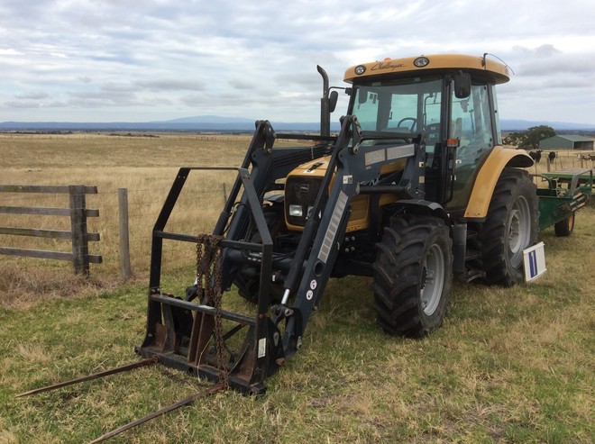Under Auction - 2008 Cat Challenger MT425B Tractor - 2% + GST Buyers Premium On All Lots