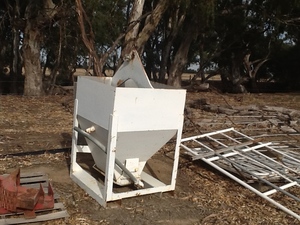 Concrete Kibble Bucket