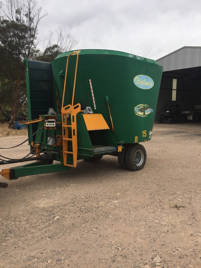 Italimix Vertical Feed Mixer 15 Cubic Metre