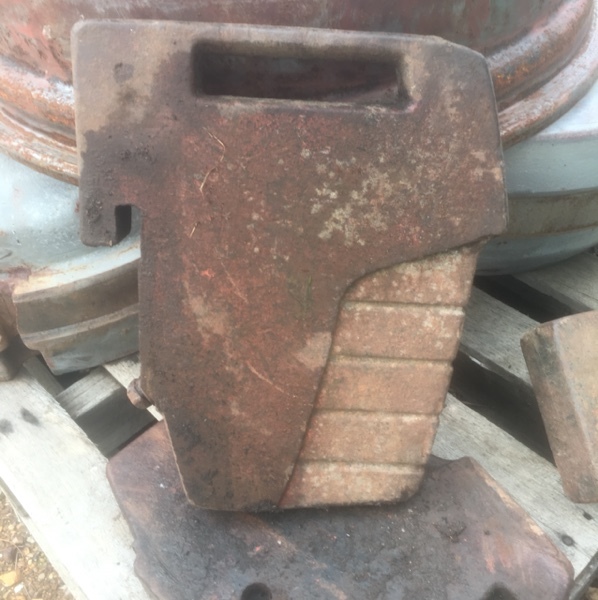 Old MF 1100 series suitcase weights