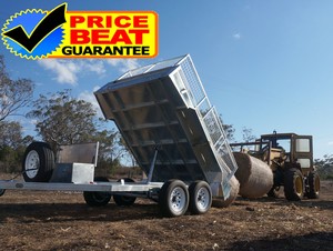 NEW HYDRAULIC TIPPER TRAILERS 3500KG - Delivery Australia wide