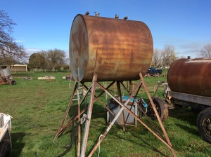 Under Auction - Dual Overhead Fuel Tank - 2% + GST Buyers Premium on all Lots 
