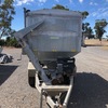 Feed cart / grouper bin.  Farm-Pro