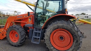 Kubota M100GX Tractor with Front End Loader