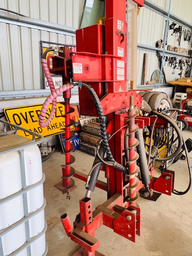 Farm Force Post Driver-Digger