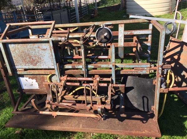 Peak Hill Air Operated Sheep Handler 