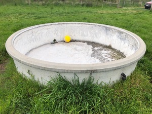 Large Round Water Troughs 