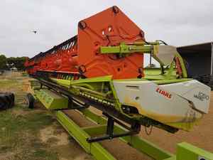 Claas 1050 Vario front and trailer