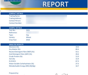 500mt Wheaten Hay & 300mt Barley Hay (Delivered Only)