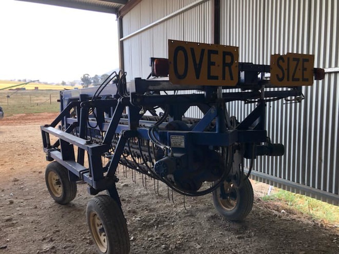 Berrima B800 Hay Rake