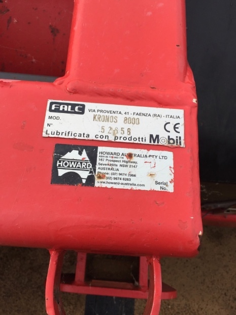 2012, Howard 8m Mulcher / Slasher