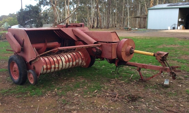 International B47 Small Square Baler