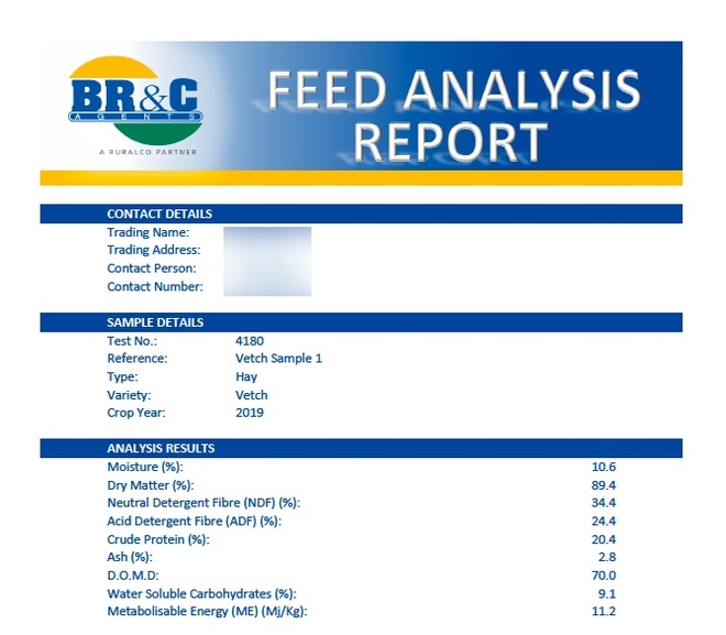 200mt Vetch Hay 680-700kg approx. 8x4x3 Bales Shedded ('NEW SEASON')