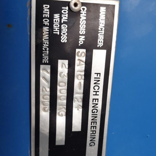 18t Finch Chaser Bin - 2% Buyers Premium On All Lots