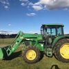 John Deere 6420SE FEL, Bucket and Hay Forks (Great Value)