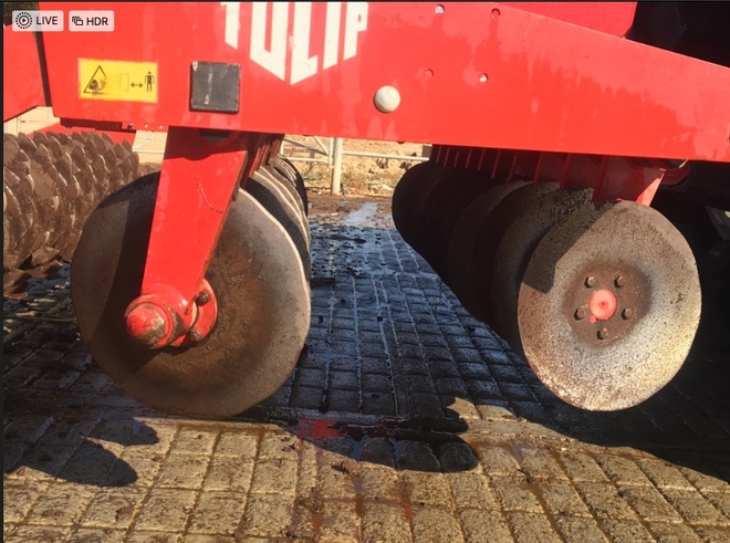 Tulip Multi disc Speed Tiller   2011