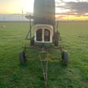 old irrigation reel
