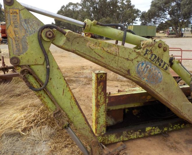 Under Auction - Backhoe Loader Frame Ford 550 - 2% Buyers Premium on all Lots 