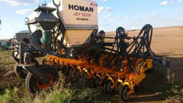 Homan Jet Tech 24 Unit Double Disc Airseeder