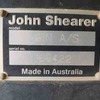 2001 John Shearer Uni Cult Airseeder and tow behind Cart