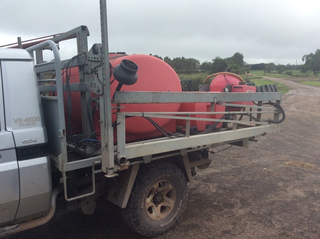 Silvan 1000L Slip on spray unit