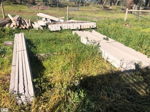 450 x Concrete Posts with accessories