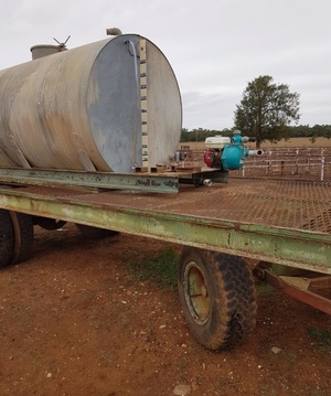 5,000L Water Tanker (Galvinised)