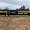 Case 2388 plus Honeybee 94C 39 foot front and trailer.