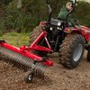Under Auction - 5ft landscape rake with rear wheel kit 