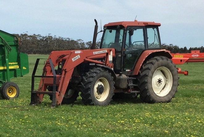 New Holland M100 Front End Loader