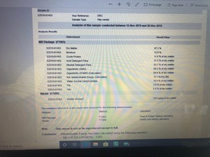 150 x Triticale Hay 385kg 5x4 Rolls