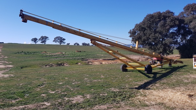 55FT x 9Inch  Self Propelled Grain Auger  