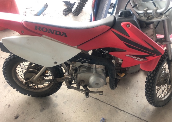 2009 Honda CRF 70F & 80F Motor Bikes
